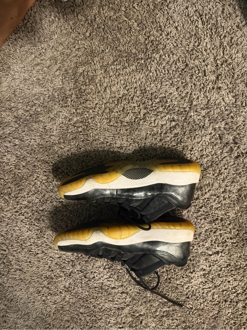 Jordan Kids Black and White Dress Shoes